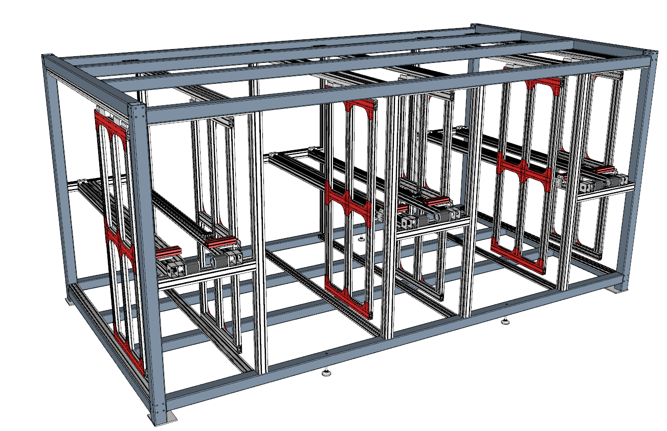多工位推拉门测试机-五金测试设备